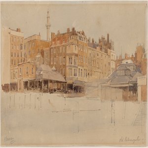 Old Billingsgate, London von Edward Duncan