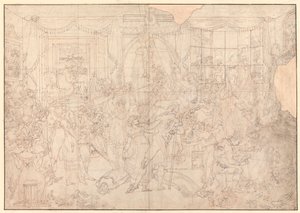 Das elegante Etablissement für junge Damen (Studie) von Edward Francis Burney