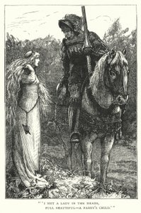 La Belle Dame sans Merci von Edward Frederick (after) Brewtnall