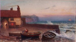 Sandsend, Whitby von Edward Frederick Brewtnall