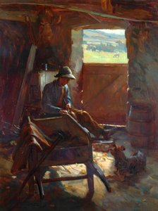 Schneiden von Stapelstangen, 1897