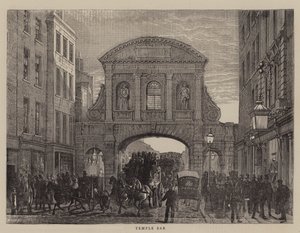 Temple Bar von Edward Henry Fahey