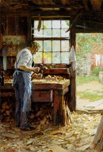Dorfschreiner, 1899 von Edward Henry Potthast