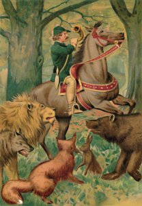 Der Jäger und die Tiere