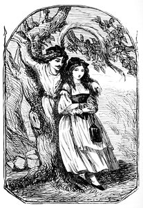 Die alte Frau im Wald, 1901