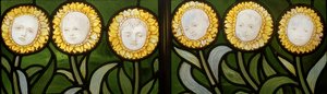 Mary, Mary, Quite Contrary, Blumen (Detail)