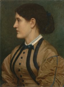 Porträt von Eliza Eastlake (1809-93), 1864 von Edward John Poynter