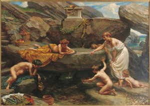 Die Wunder der Tiefe: ein Idyll von Edward John Poynter