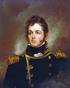 Porträt von Kapitän Oliver Hazard Perry, USN (1785-1819)