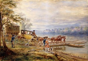 Warten auf die Fähre, 1902