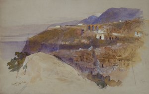 Bagnara über der Straße von Messina