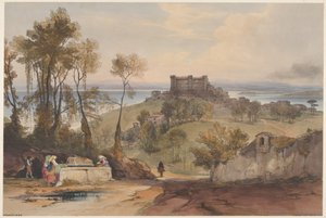 Bracciano Ansichten von Rom und seiner Umgebung, Tafel 2, 1841