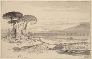 Campagna di Roma von Edward Lear