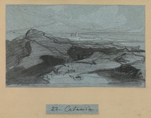 Catania, aus Ansichten von Sizilien