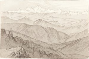 Mount Kinchinjunga All Things Fair von Edward Lear