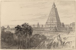 Tanjore, Indien (1884-1885) von Edward Lear