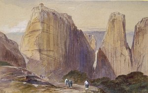 Das Kloster von Meteora, 19. Jahrhundert