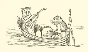 Die Eule und die Pussycat von Edward Lear