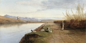 Die römische Campagna, 1860