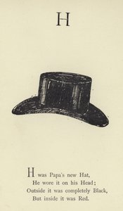 Der Buchstabe H von Edward Lear