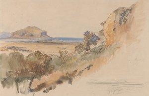Blick bei Palermo von Edward Lear
