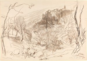 Ansicht von Ceriana von Edward Lear