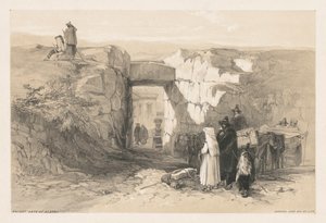 Ansichten von Rom und seiner Umgebung: Antikes Tor von Alatri, 1841