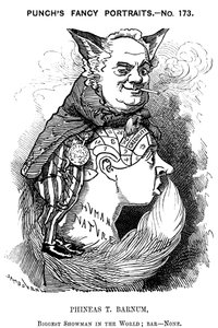 Phineas Taylor Barnum 1810-1891, amerikanischer Schausteller, 1884