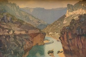 Die Schluchten des Tarn, 1912, 1914