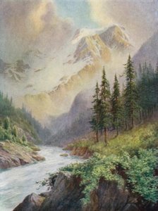 Bergnebel von Edward Mary Joseph Molyneux