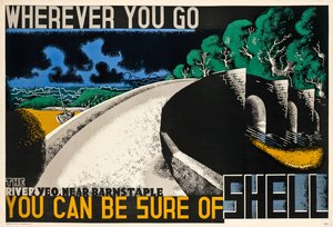 Wohin Sie auch gehen, Sie können sicher sein, Shell, ca. 1936