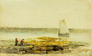 Morgen am Ufer, 1892 von Edward Mitchell Bannister