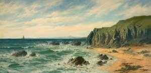 Küstenlandschaft, 1887 von Edward Moore