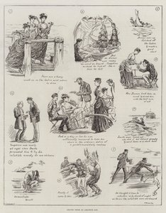Blätter aus einem Amateur-Logbuch von Edward Morant Cox