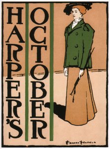 Harpers Oktober von Edward Penfield