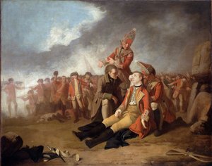 Der Tod von General Wolfe von Edward Penny