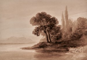 Landschaft mit Bäumen