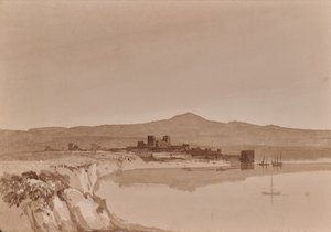 Meereslandschaft mit Blick über eine Bucht von Edward Pretty