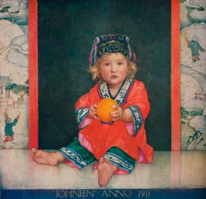 Johneen, Sohn von Mr. und Mrs. John Noble, 1911, 1919 von Edward Reginald Frampton