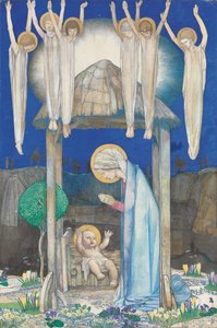Die Geburt Christi von Edward Reginald Frampton