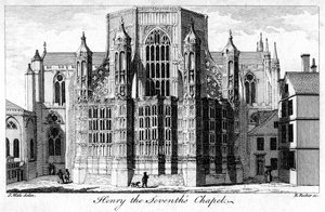 Henry VII Kapelle, Westminster Abbey, London, 18. Jahrhundert
