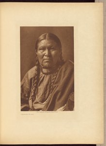 Cheyenne-Frau von Edward S. Curtis