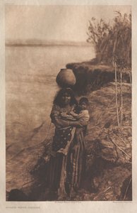 Portfolio II, Platte 58: Mohave Wasserträger von Edward S. Curtis