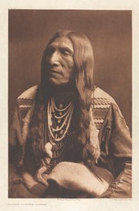 Portfolio VI, Platte 191: Doppel Läufer - Piegan von Edward S. Curtis