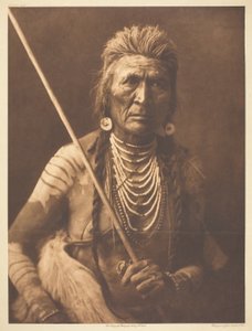 Wolf - Apsaroke von Edward S. Curtis