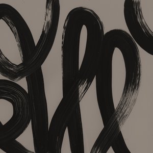 Dynamische Schwarze Pinselstriche