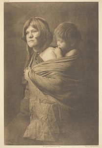 Eine Hopi-Mutter, 1921 von Edward Sheriff Curtis