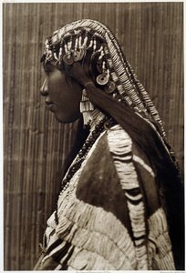 Indianerin von Amerika: Porträt eines indianischen Mädchens