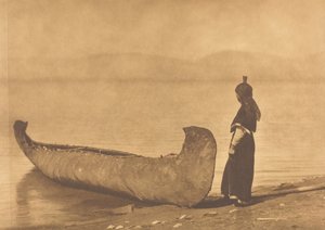 Am Ufer des Sees - Kutenai, 1910