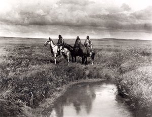 Drei Indianerhäuptlinge, ca. 1900